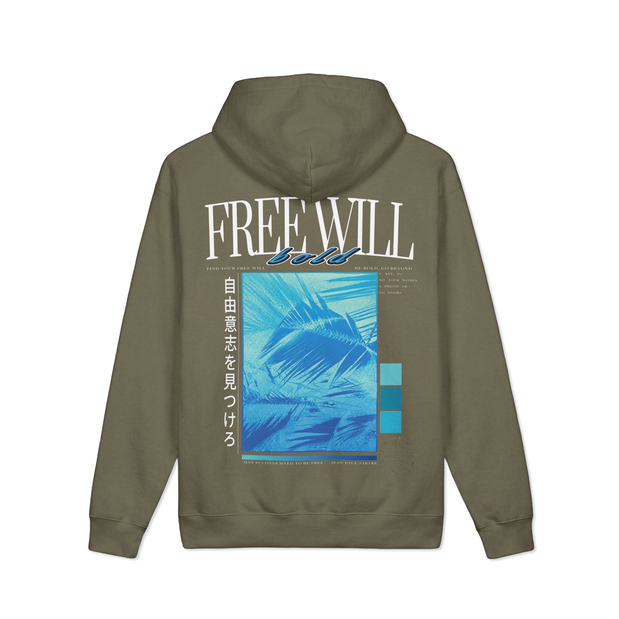 FREE WILL | Bold Hoodie