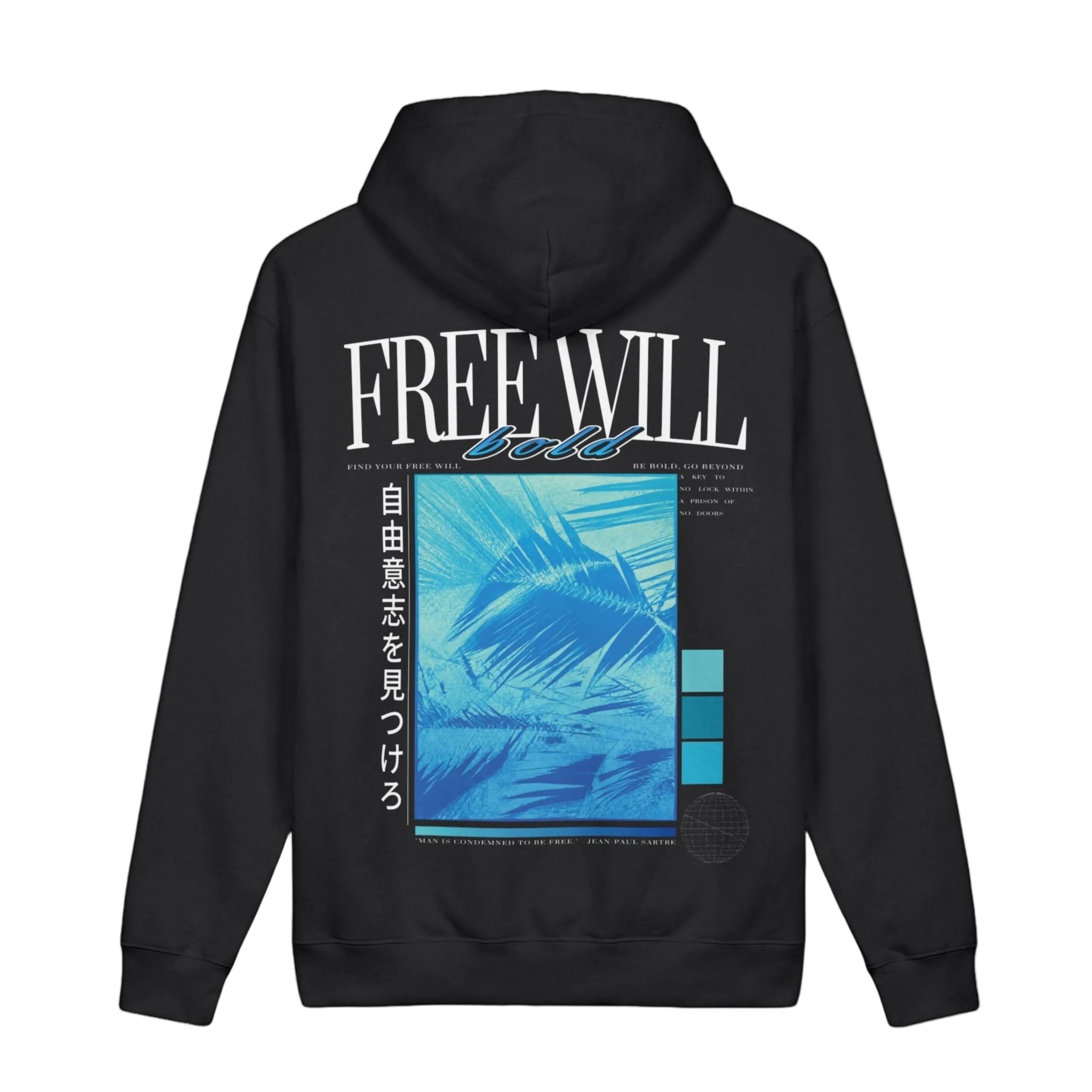 FREE WILL | Bold Hoodie