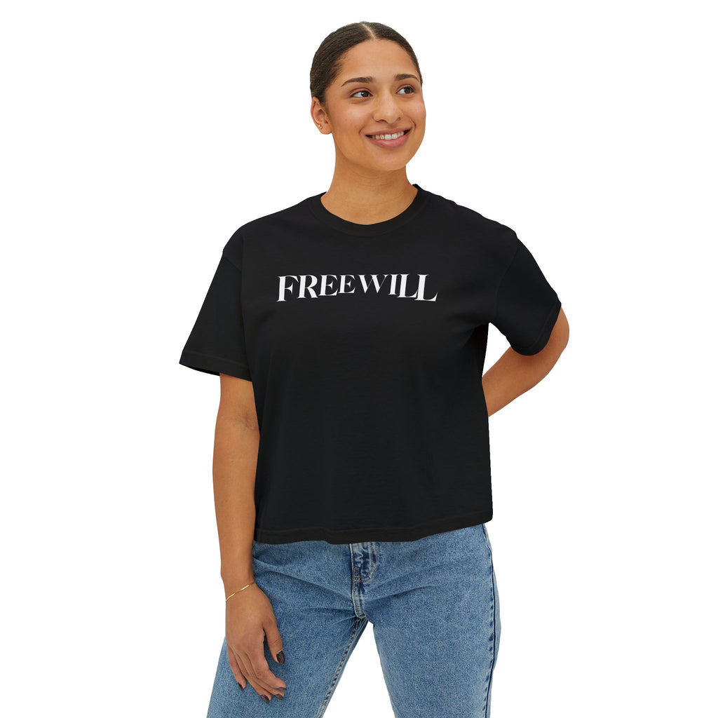 FREE WILL Boxy Tee | Heavyweight Boxy Fit T-Shirt