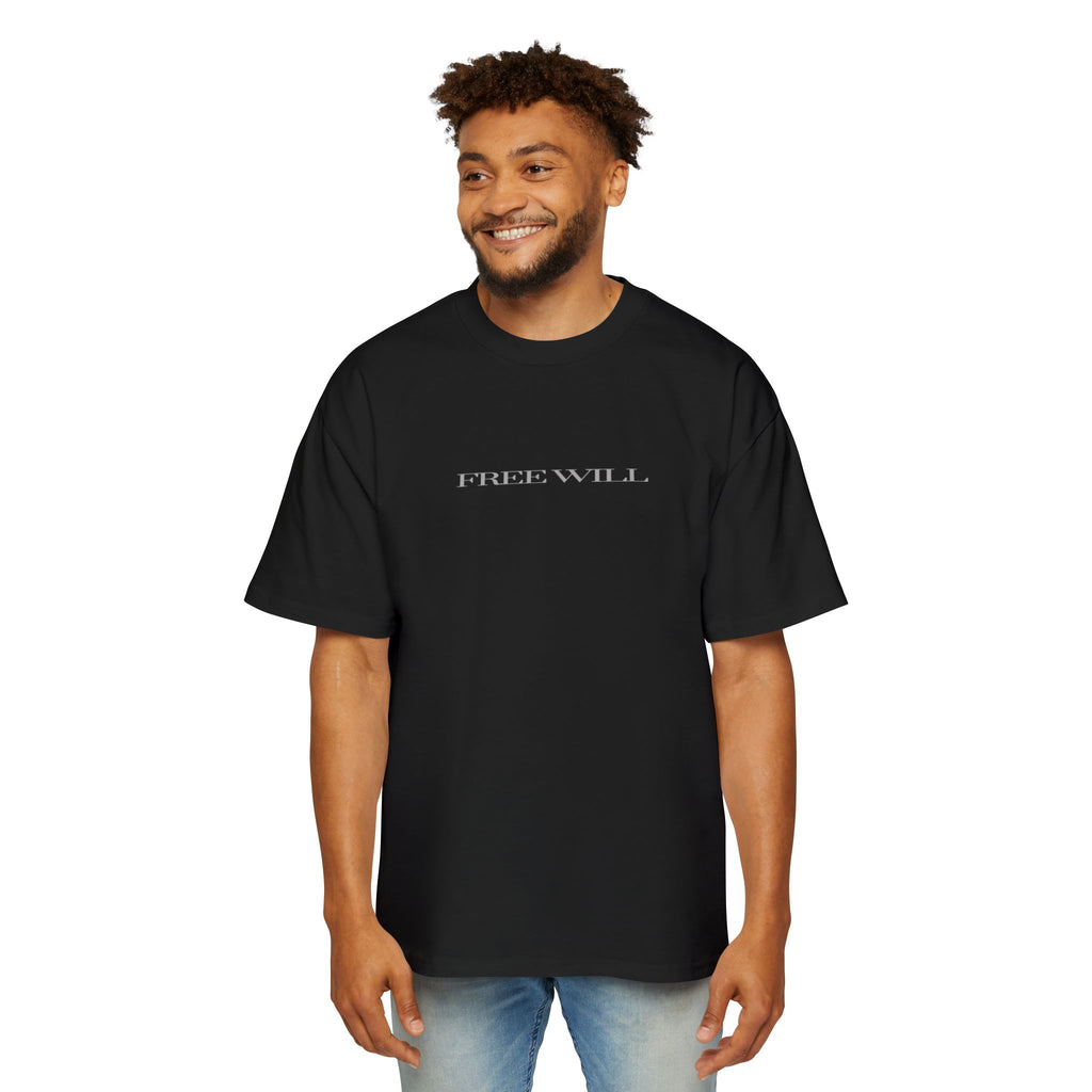 FREE WILL | Oversized Abstract Tee